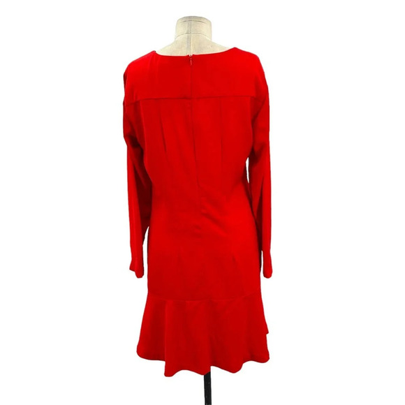 Karen by Simonsen‎ Mab Shift Drop Waist Red Dress in Red Size 38 / US 6 - Picture 6 of 10